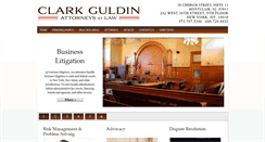 Desktop Screenshot of clarkguldin.com